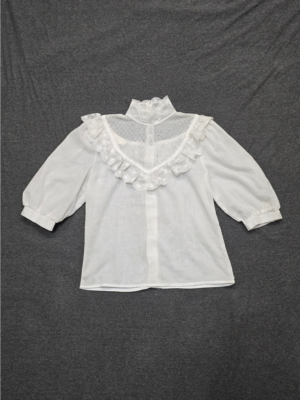 70s Gunne Sax Jessica McClintock Shirt - Picture 2 of 7